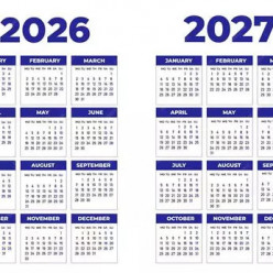 Calendrier 2026 2027